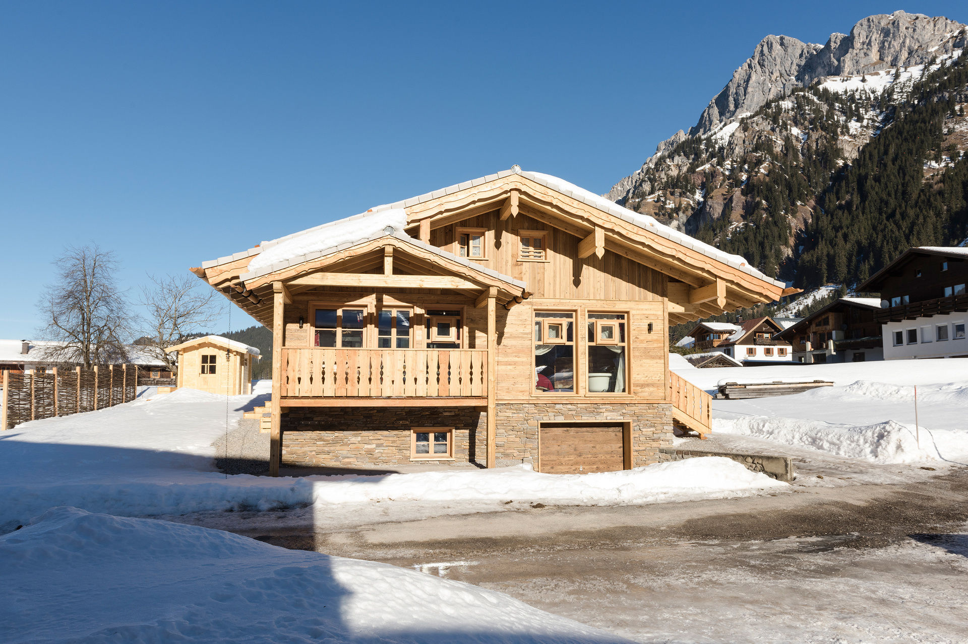 Luxuriöses Romantik-Chalet Kuschel-Chalet Luxus Chalet Tirol Tannheimer